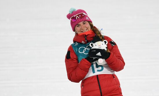 2018 Winter Olympics. Cross-country skiing. Women. Sprint