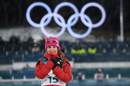 2018 Winter Olympics. Cross-country skiing. Women. Sprint