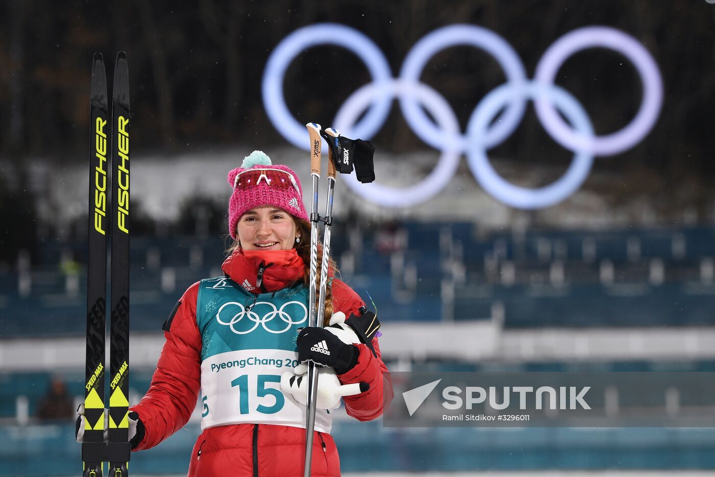 2018 Winter Olympics. Cross-country skiing. Women. Sprint