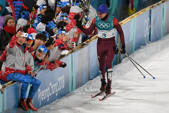 2018 Winter Olympics. Cross-country skiing. Men. Sprint