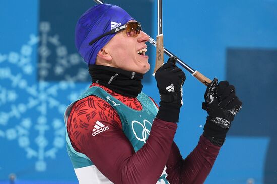2018 Winter Olympics. Cross-country skiing. Men. Sprint