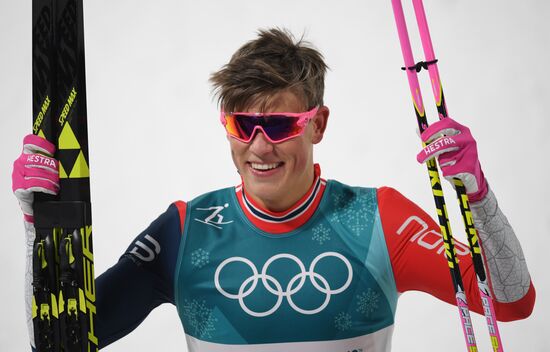 2018 Winter Olympics. Cross-country skiing. Men. Sprint