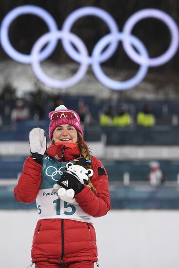 2018 Winter Olympics. Cross-country skiing. Women. Sprint