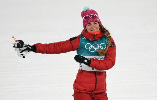 2018 Winter Olympics. Cross-country skiing. Women. Sprint