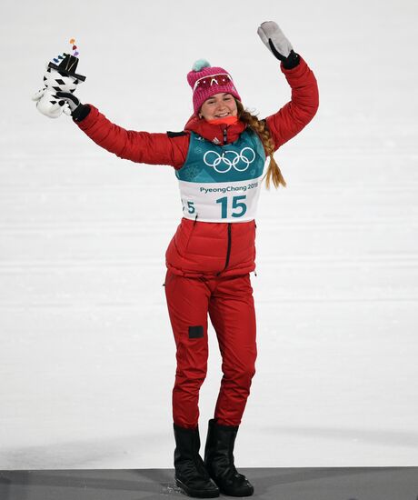 2018 Winter Olympics. Cross-country skiing. Women. Sprint
