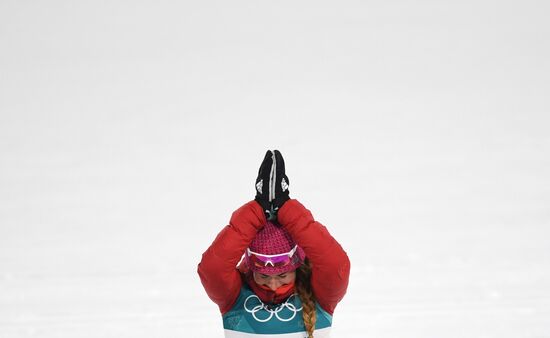 2018 Winter Olympics. Cross-country skiing. Women. Sprint