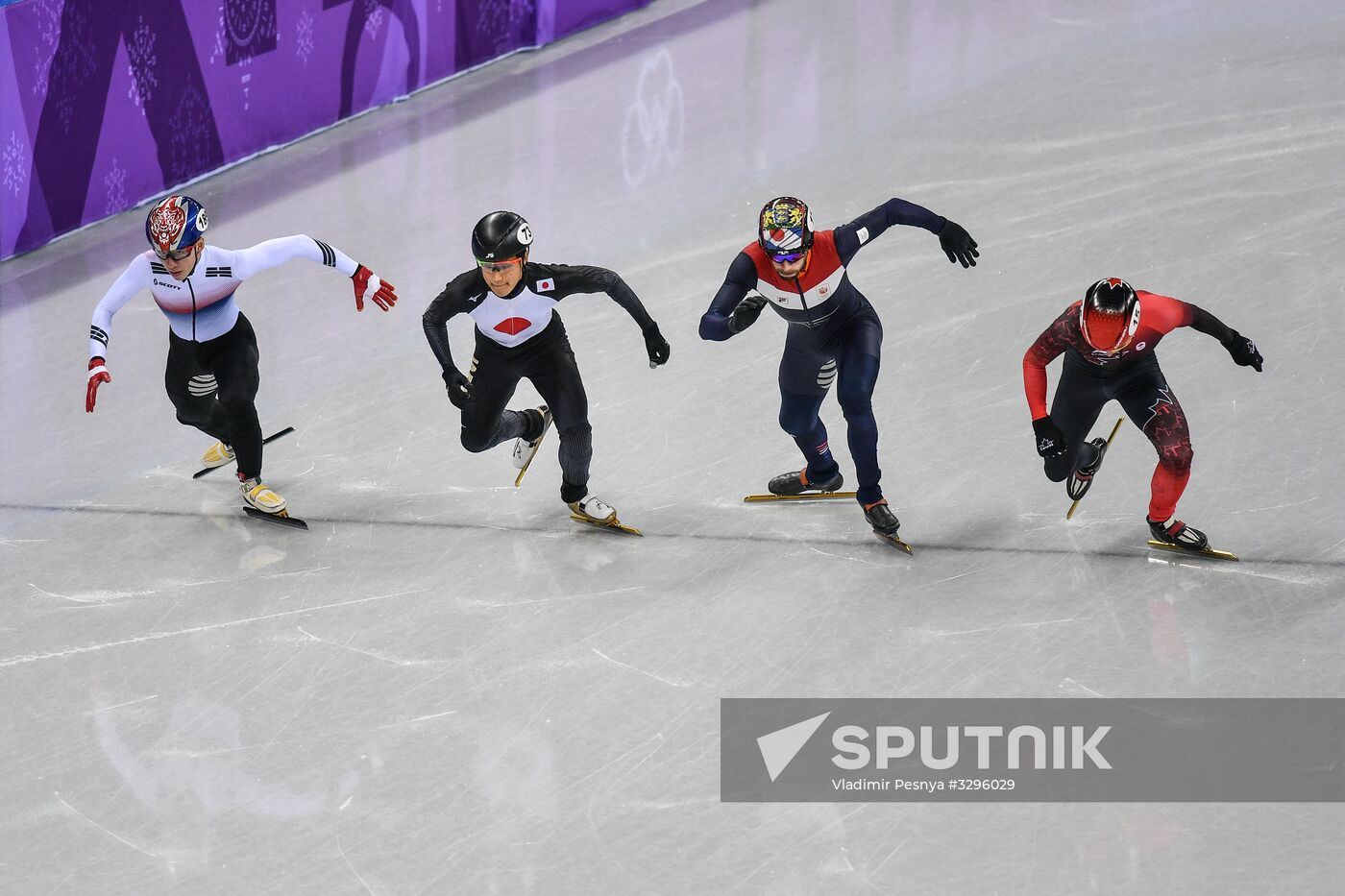 2018 Olympics. Short track. Day two