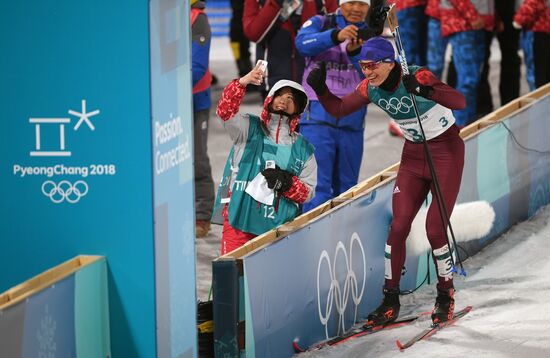 2018 Winter Olympics. Cross-country skiing. Men. Sprint