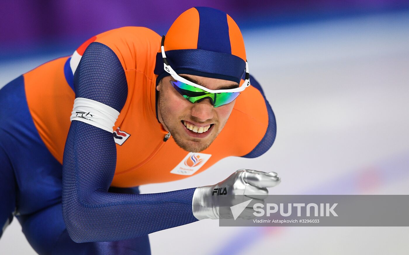 2018 Winter Olympics. Speed Skating. Men. 1500 m