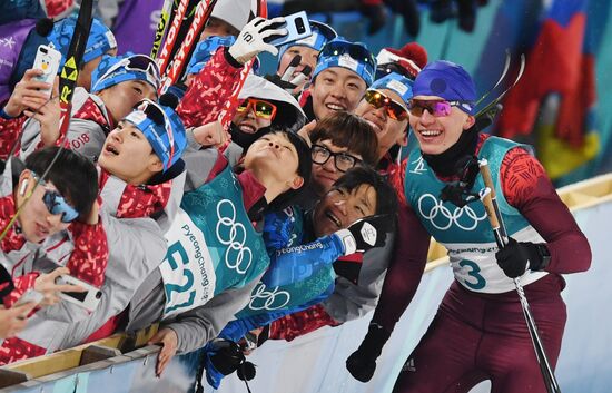 2018 Winter Olympics. Cross-country skiing. Men. Sprint