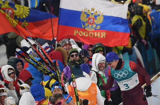 2018 Winter Olympics. Cross-country skiing. Men. Sprint