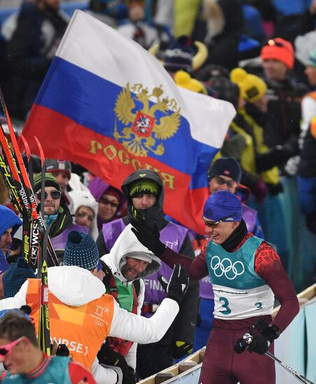 2018 Winter Olympics. Cross-country skiing. Men. Sprint