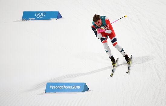 2018 Winter Olympics. Cross-country skiing. Men. Sprint