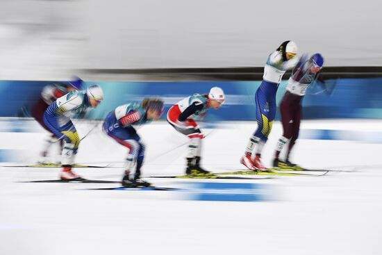 2018 Winter Olympics. Cross-Country Skiing. Women. Sprint