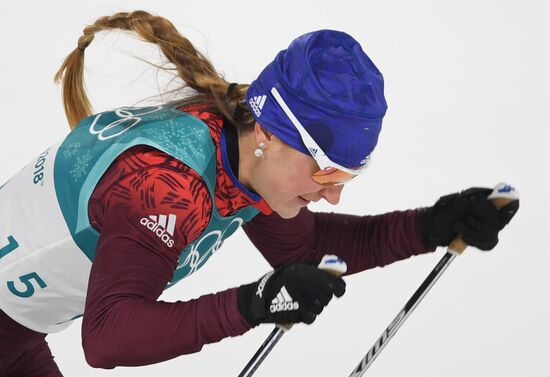 2018 Winter Olympics. Cross-country skiing. Women. Sprint