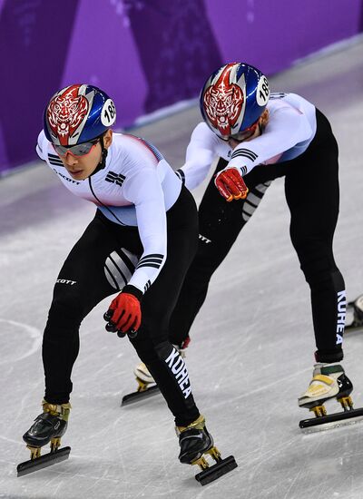 2018 Winter Olympics. Short Track. Day Two