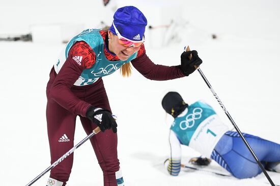 2018 Winter Olympics. Cross-Country Skiing. Women. Sprint