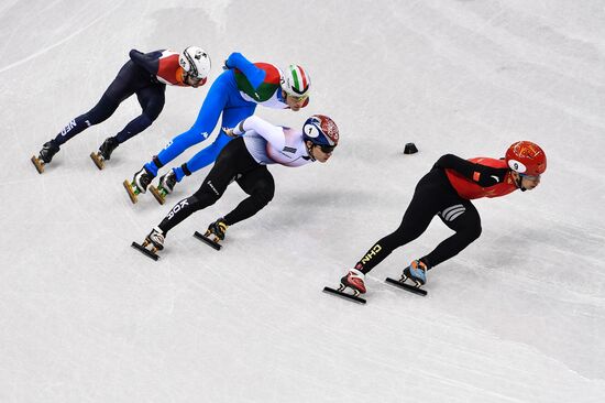 2018 Winter Olympics. Short Track. Day Two