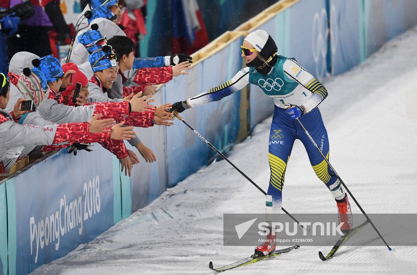 2018 Winter Olympics. Cross-country skiing. Women. Sprint