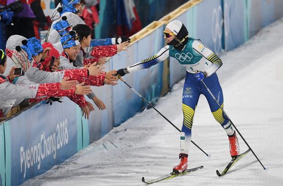 2018 Winter Olympics. Cross-country skiing. Women. Sprint