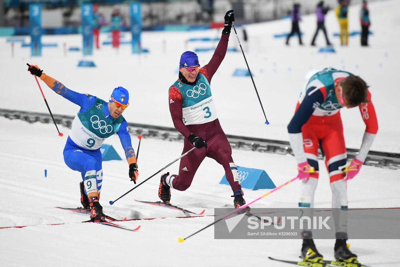 2018 Winter Olympics. Cross-Country Skiing. Men. Sprint