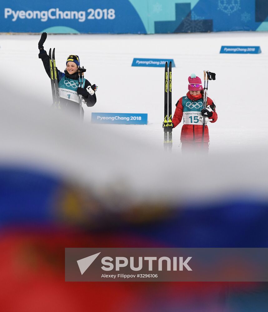 2018 Winter Olympics. Cross-Country Skiing. Women. Sprint