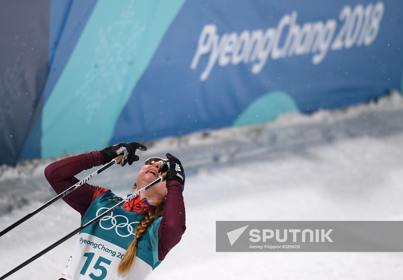 2018 Winter Olympics. Cross-Country Skiing. Women. Sprint