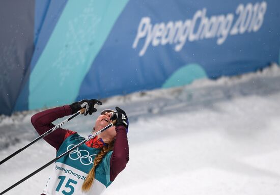 2018 Winter Olympics. Cross-Country Skiing. Women. Sprint