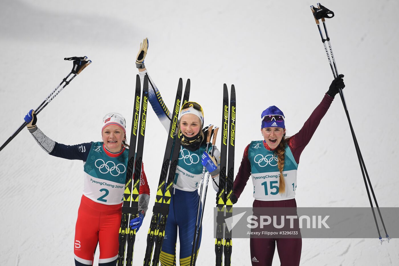 2018 Winter Olympics. Cross-Country Skiing. Women. Sprint