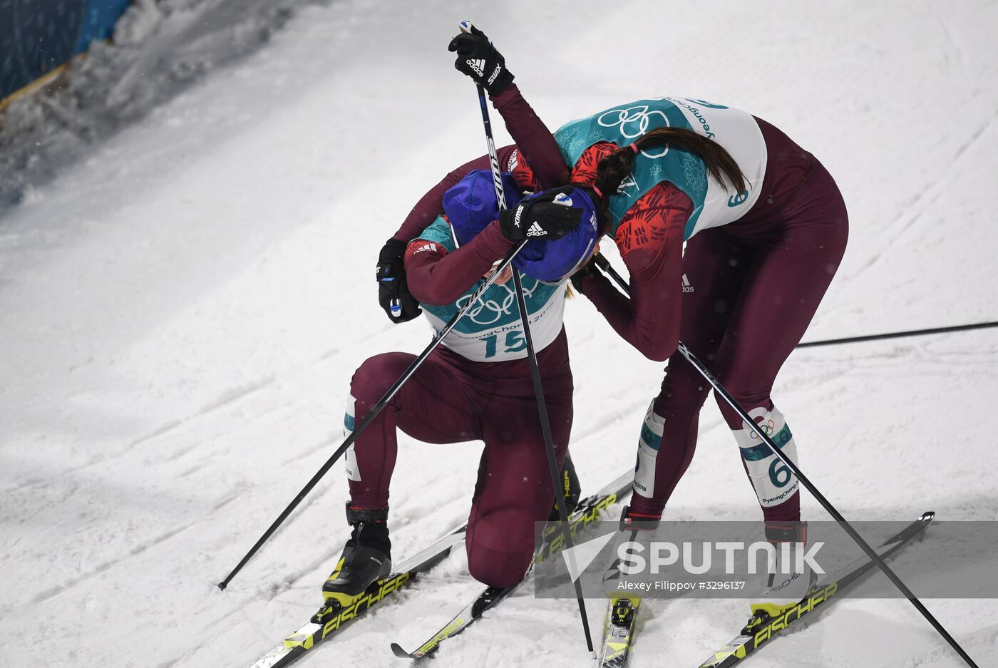 2018 Winter Olympics. Cross-Country Skiing. Women. Sprint