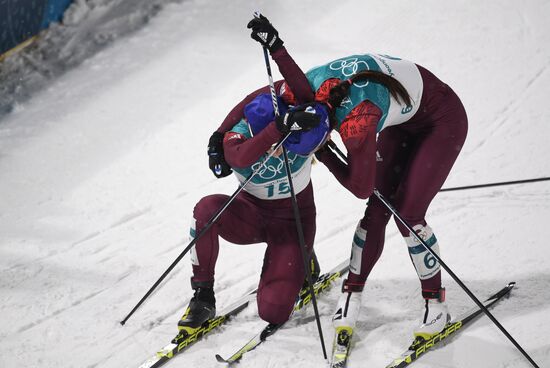 2018 Winter Olympics. Cross-Country Skiing. Women. Sprint