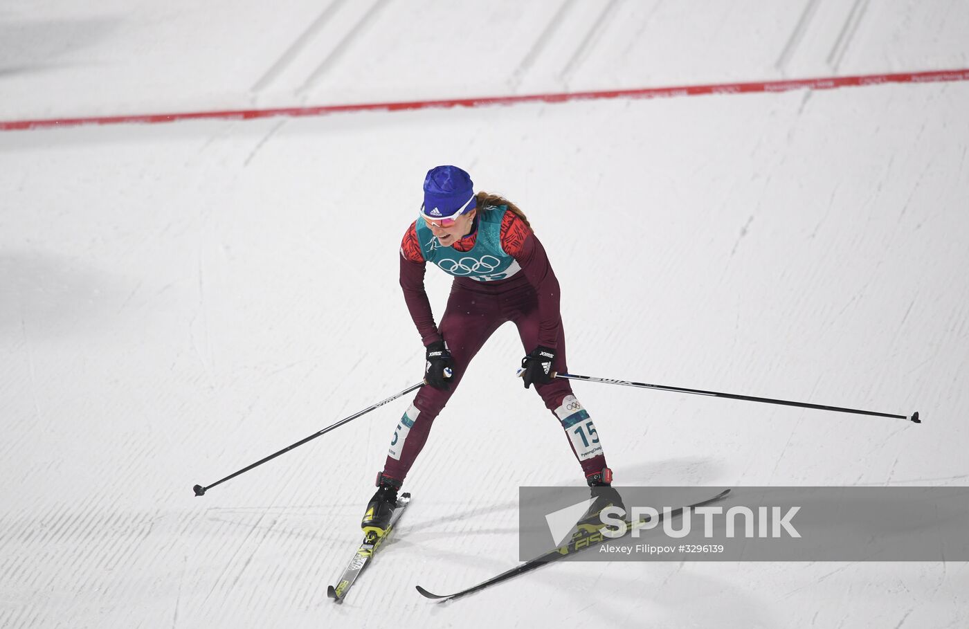 2018 Winter Olympics. Cross-Country Skiing. Women. Sprint