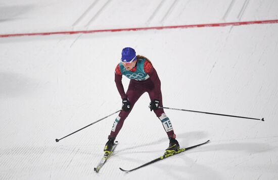 2018 Winter Olympics. Cross-Country Skiing. Women. Sprint