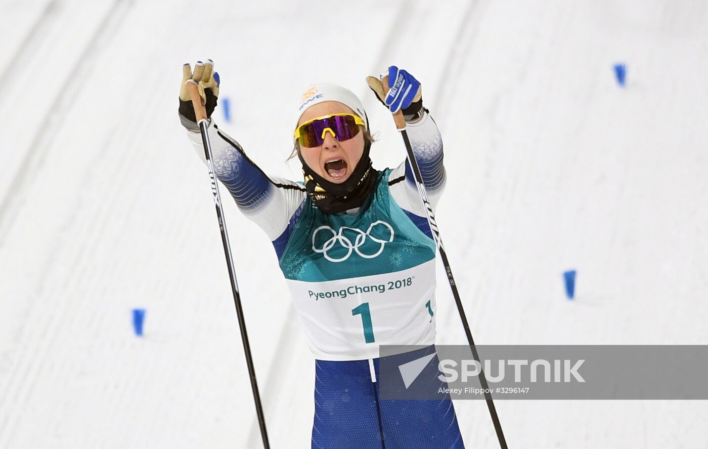 2018 Winter Olympics. Cross-Country Skiing. Women. Sprint