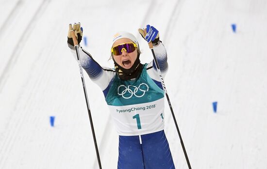2018 Winter Olympics. Cross-Country Skiing. Women. Sprint