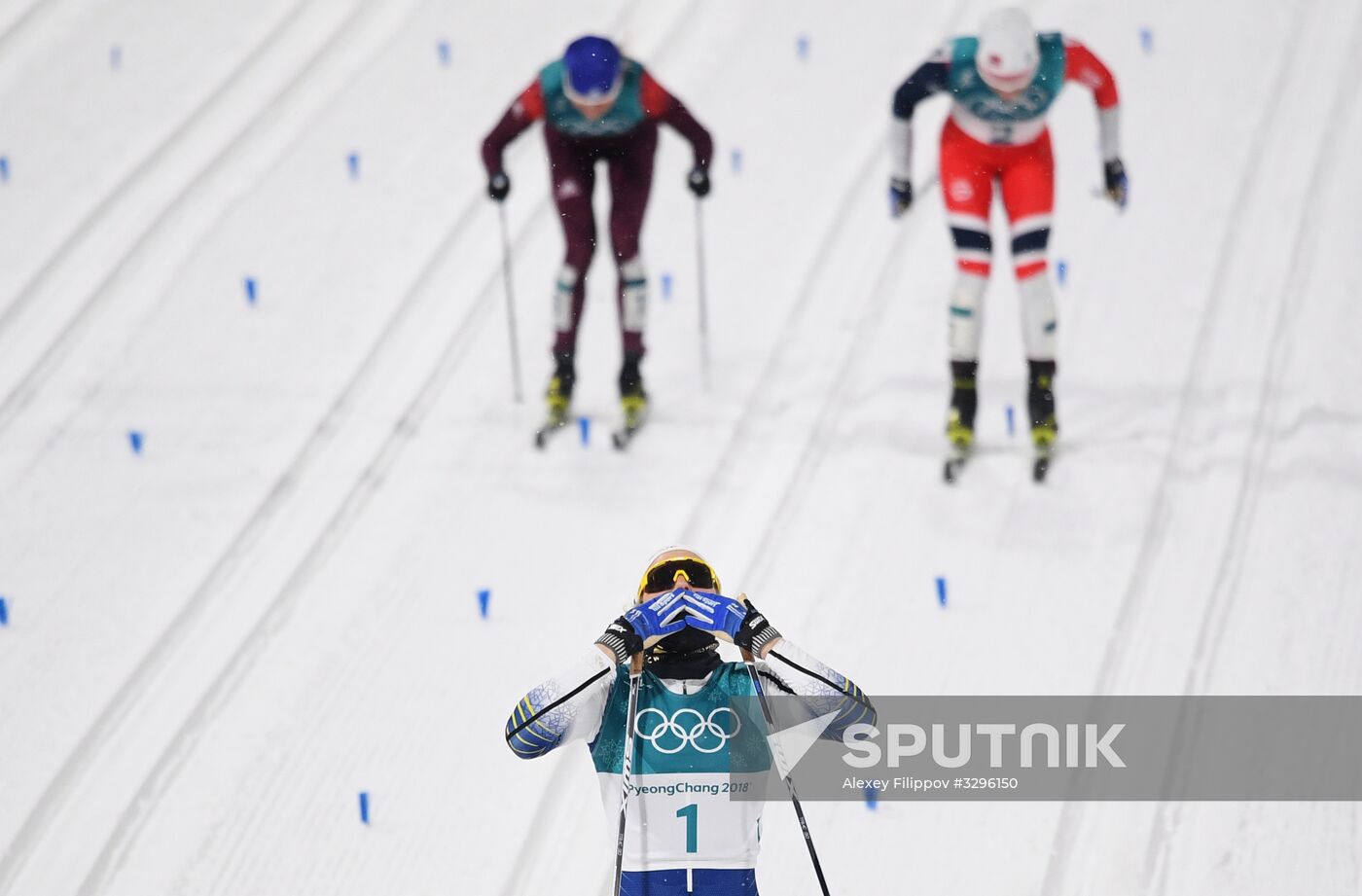 2018 Winter Olympics. Cross-Country Skiing. Women. Sprint