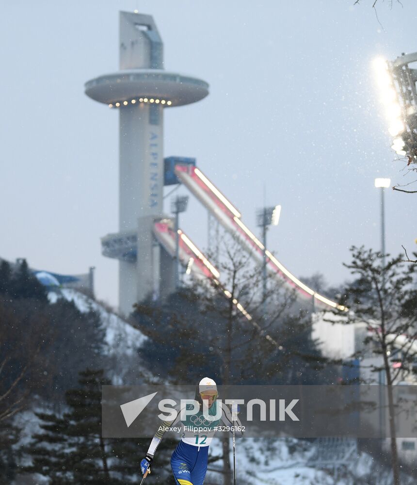 2018 Winter Olympics. Cross-Country Skiing. Women. Sprint