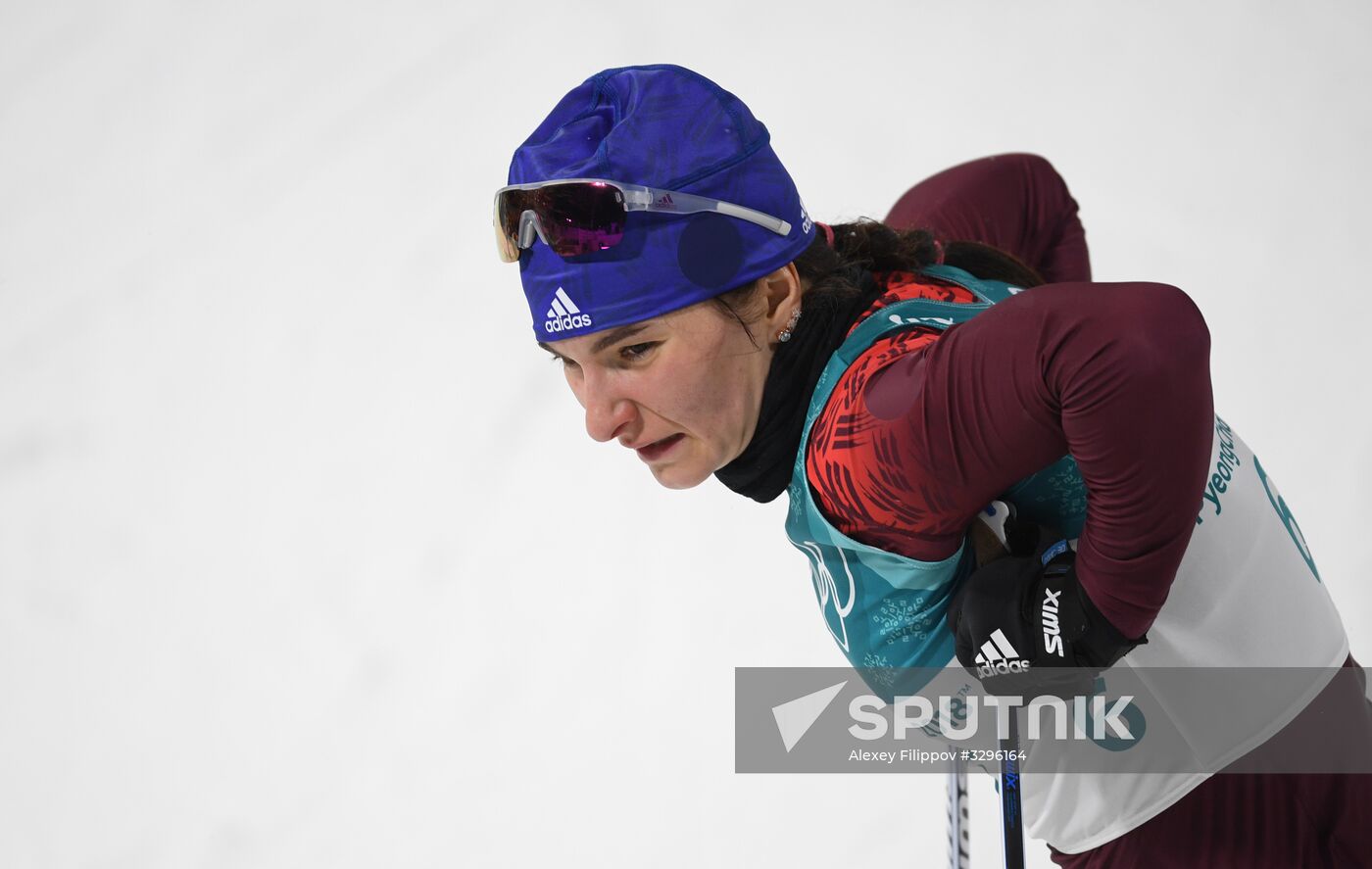 2018 Winter Olympics. Cross-Country Skiing. Women. Sprint
