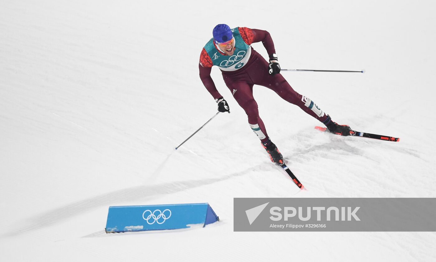 2018 Winter Olympics. Cross-Country Skiing. Men. Sprint