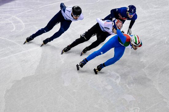 2018 Winter Olympics. Short Track. Day Two