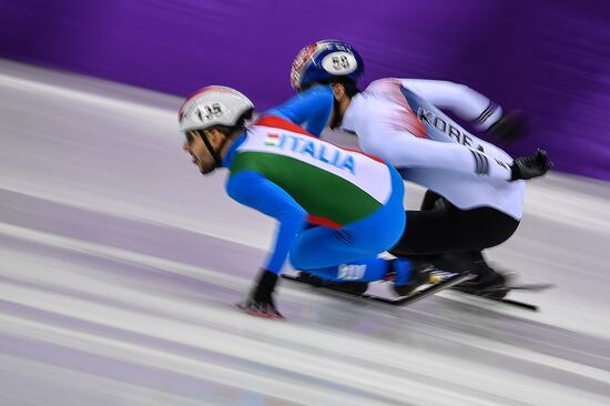 2018 Winter Olympics. Short Track. Day Two