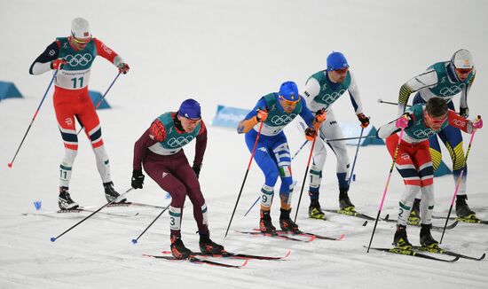 2018 Winter Olympics. Cross-Country Skiing. Men. Sprint