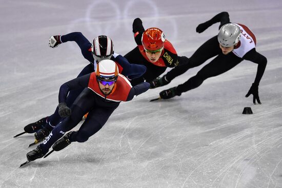 2018 Winter Olympics. Short Track. Day Two
