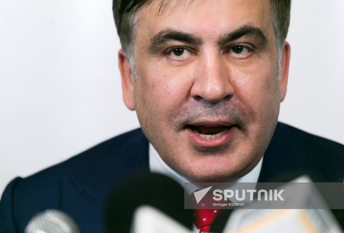 News conference by Mikheil Saakashvili in Warsaw