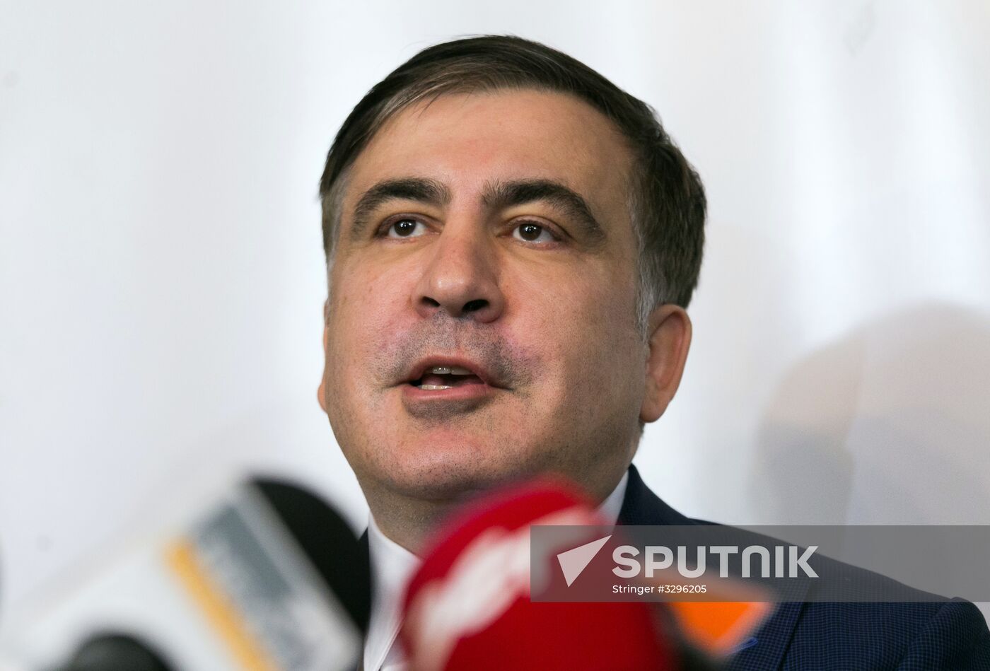 News conference by Mikheil Saakashvili in Warsaw