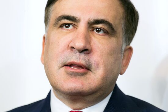 News conference by Mikheil Saakashvili in Warsaw