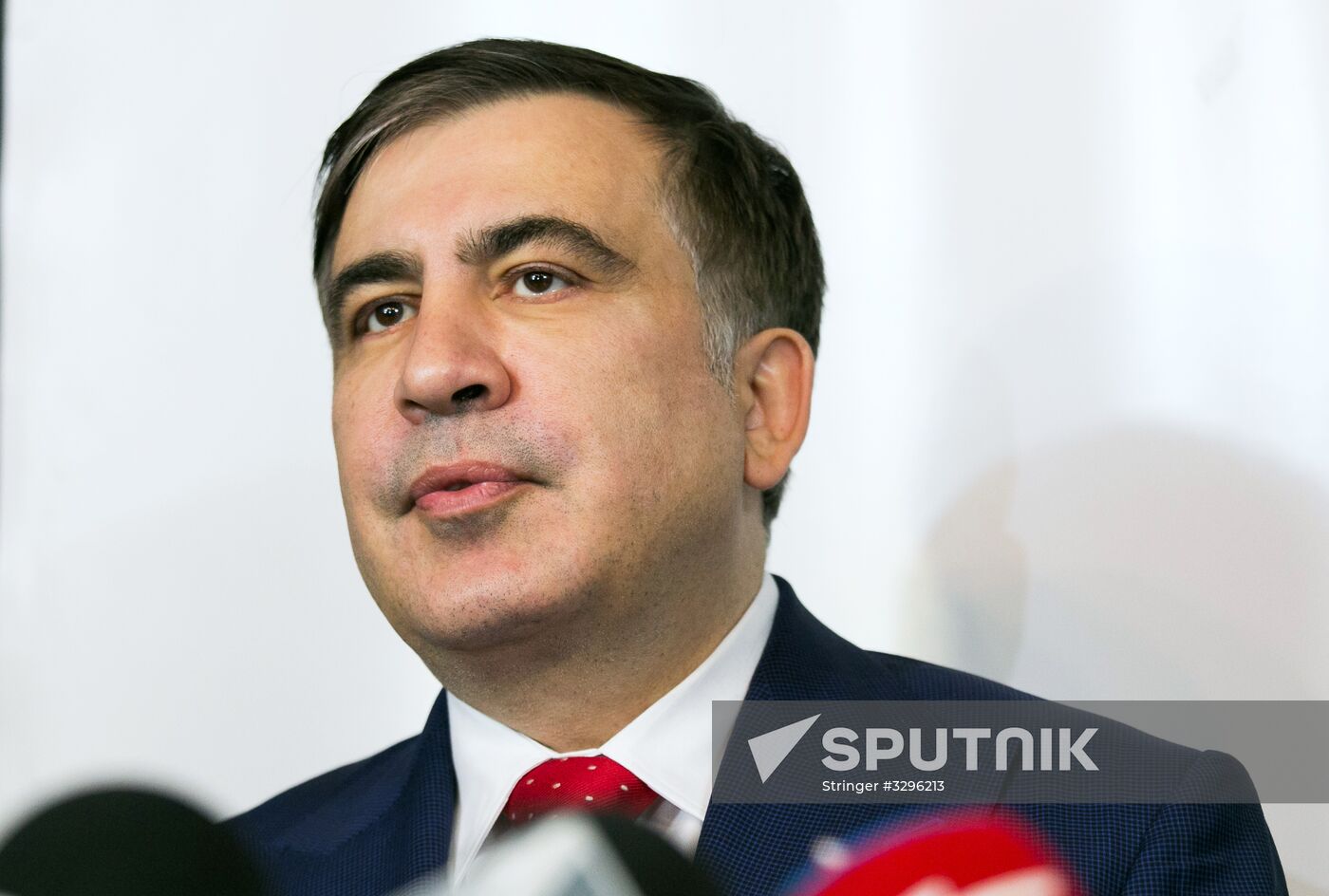 News conference by Mikheil Saakashvili in Warsaw