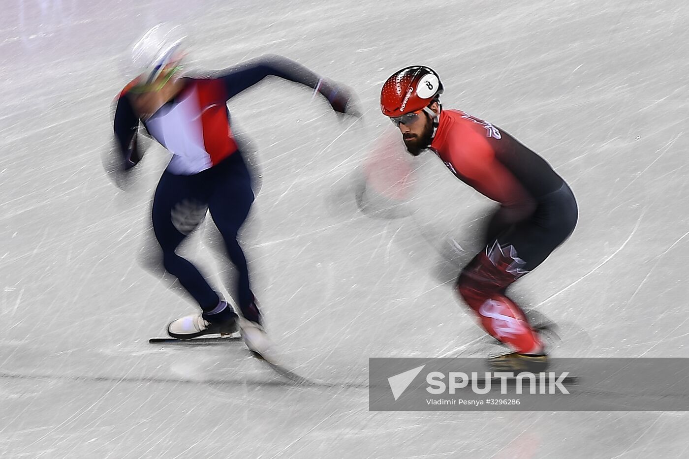 2018 Winter Olympics. Short track speed skating. Day two