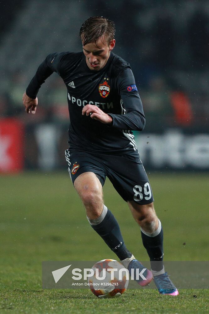 Football. UEFA Europa League. Crvena Zvezda vs. CSKA
