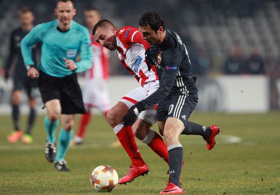 Football. UEFA Europa League. Crvena Zvezda vs. CSKA